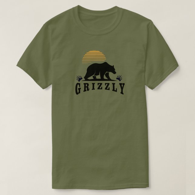 Camiseta do Urso (Frente do Design)