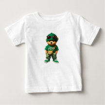 Camiseta do Urso de Pelúcia do Hip Hop Legal