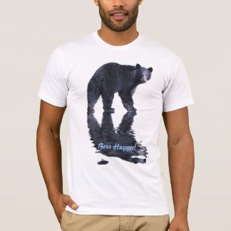 Camiseta do Urso Negro Diversão Vida Selvagem do U