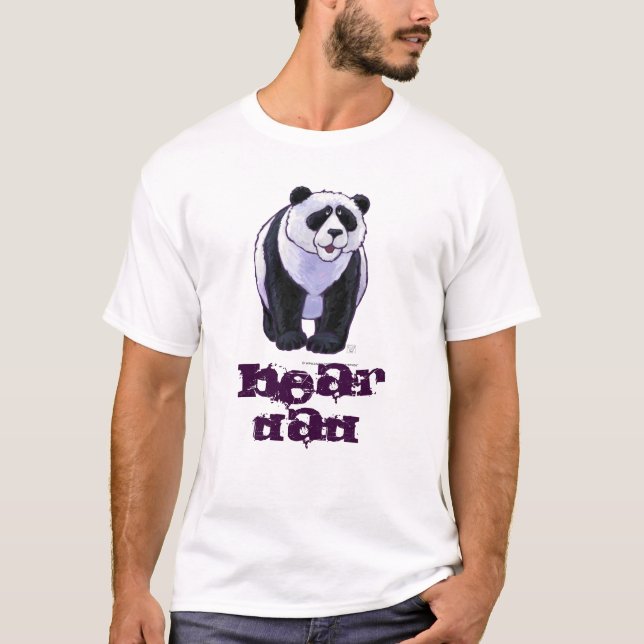 Camiseta do Urso Pai Panda Bear para Ele (Frente)