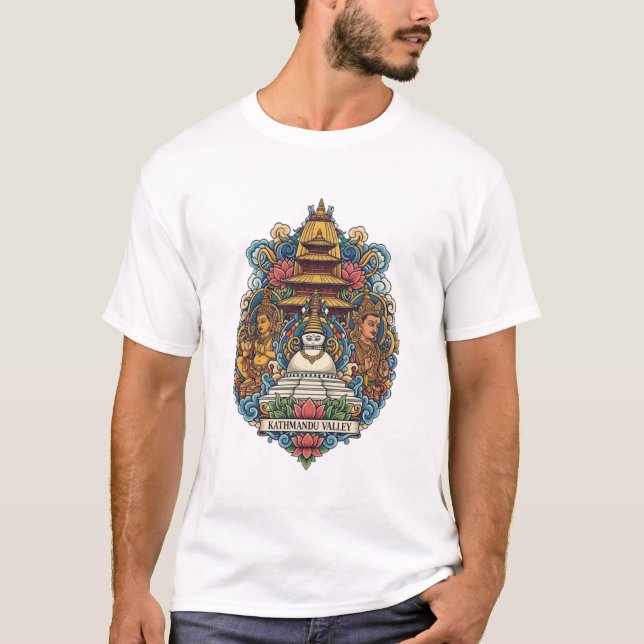 Camiseta do VALE DE KATMANDU (Frente)