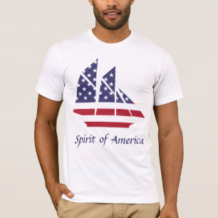 Camiseta do veleiro Orgulho Americano