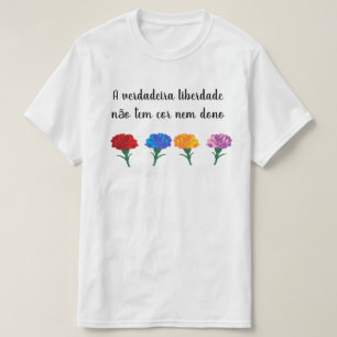 Camiseta Do verdadeira do liberdade do não do tem do núcl