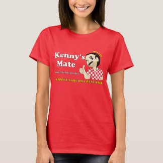 Camiseta do vermelho do companheiro de Kenny
