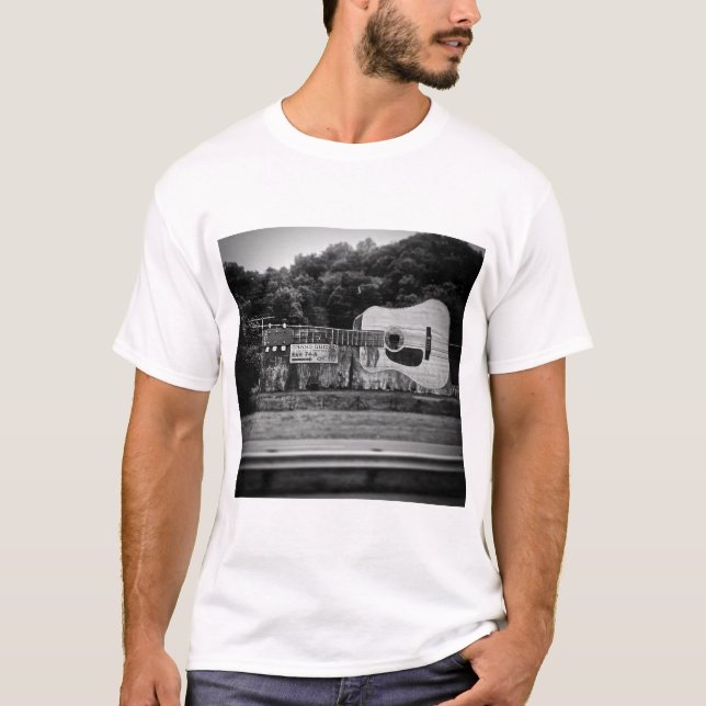 Camiseta do violão-grande (Frente)