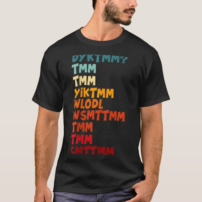 Camiseta Do You Know The Muffin Man Dyktmm Nostalgia Funny  (Frente)