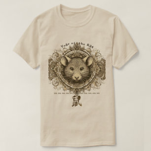 Camiseta do Zodíaco Chinês "Rato"