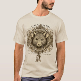 Camiseta do Zodíaco Chinês "Rato"