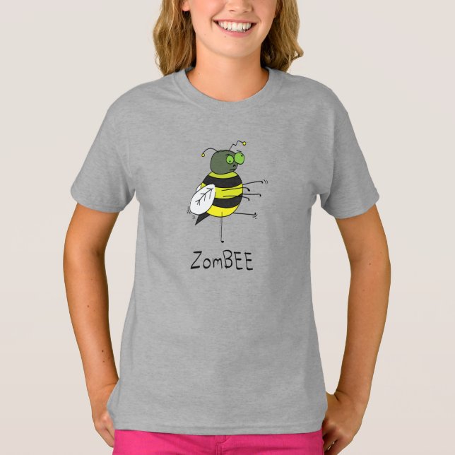 Camiseta do Zombie Bee Girl (Frente)