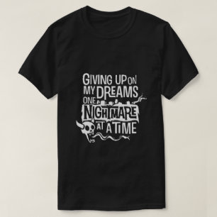 Camiseta doação acima em meus sonhos
