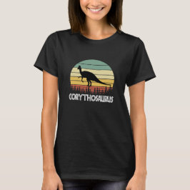 Camiseta doação de coríthossauro para amante de dinossauros