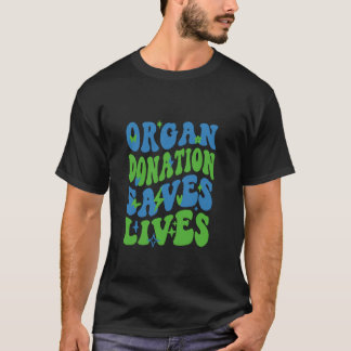 Camiseta Doação de Órgãos Salva A Vida Nacional Donando A V