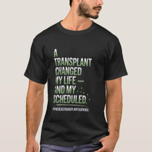 Camiseta Doação de Órgãos Transplante de Pâncreas Doador de