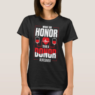 Camiseta Doação de Sangue Doador de Sangue Herói