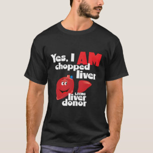 Camiseta Doador De Fígado Sim Eu Sou Cortado De Fígado Um F
