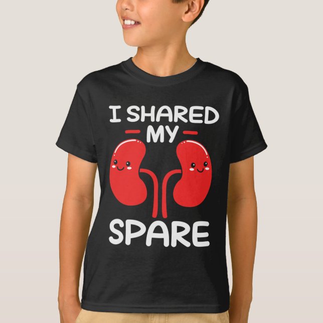 Camiseta Doador De Rim Que Compartilhei A Minha Poupa (Frente)