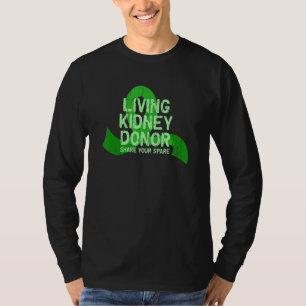 Camiseta Doador de Rim Vivo Compartilhe o seu extra extra