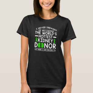 Camiseta Doador de Rins Mais Quente do Mundo