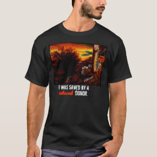 Camiseta Doador de sangue - mosaico