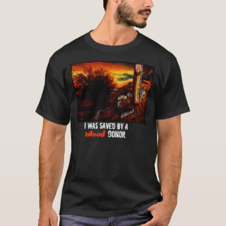 Camiseta Doador de sangue - mosaico