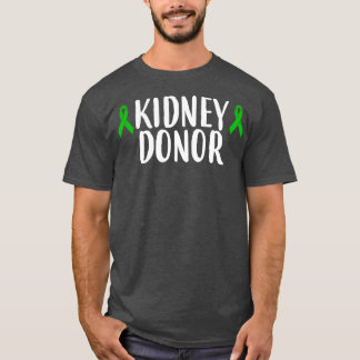 Camiseta Doador de transplante de rim 18