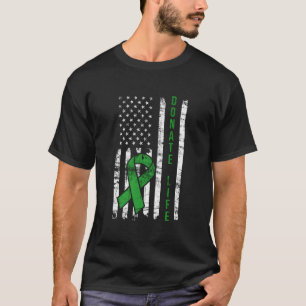 Camiseta Doador Distinto Vida Usa Sinalizador Organ Ney Don