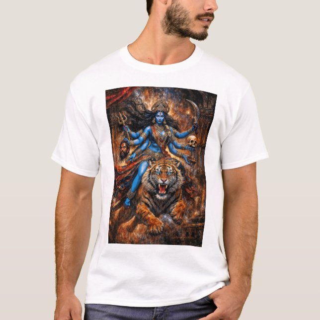Camiseta Doadora de bênçãos Deusa Kali (Frente)