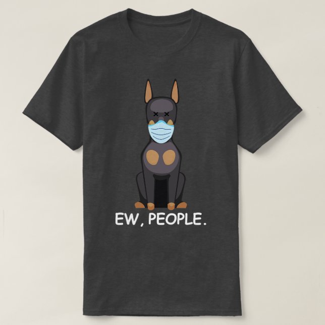 Camiseta doberista (Frente do Design)