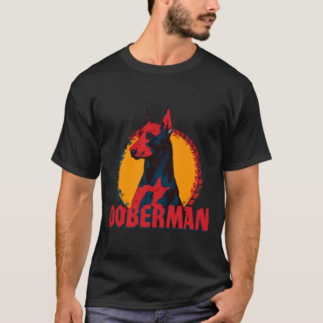 Camiseta Doberman 545 (Frente)