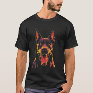 Camiseta Doberman Agressivo