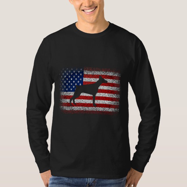 Camiseta Doberman America 799 (Frente)