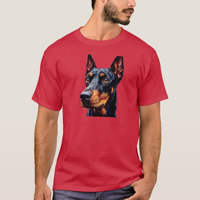 Camiseta Doberman Animal (Frente)