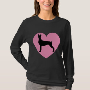 Camiseta Doberman Art Heart Doberman Pinscher Dog Lover 81