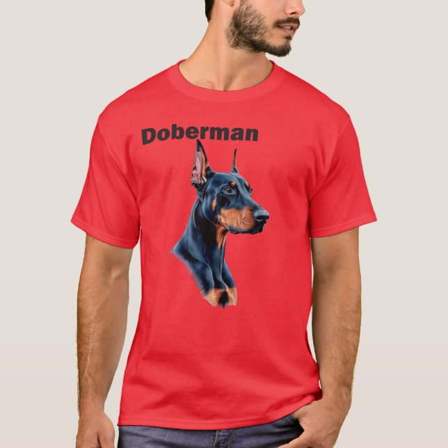 Camiseta Doberman Dog (Frente)