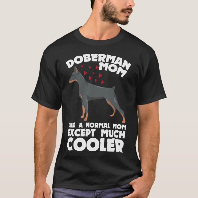Camiseta Doberman Dog 1002 (Frente)