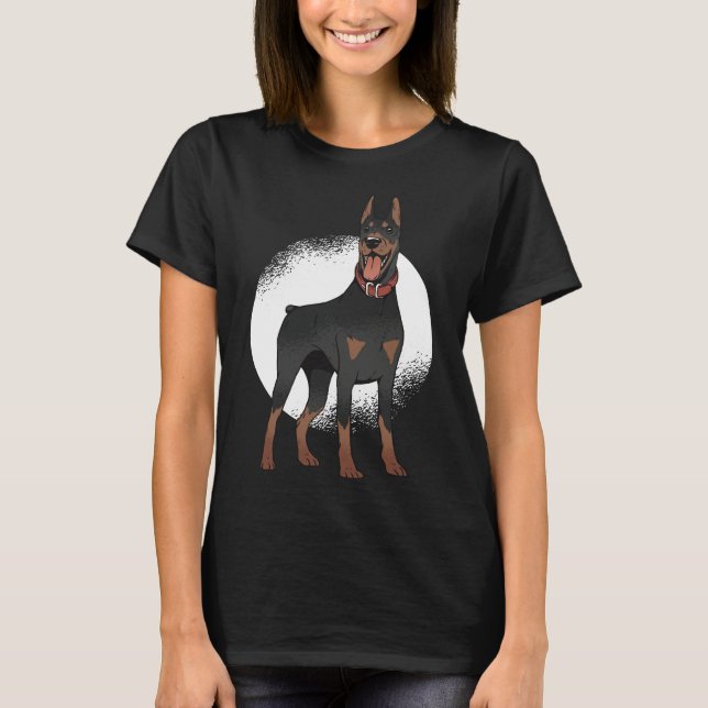 Camiseta Doberman Dog 957 (Frente)