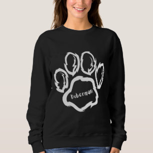 Camiseta Doberman Dog Paw 1097
