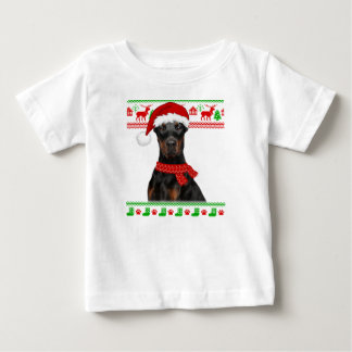 Camiseta Doberman Dog Ugly Swely Christmas Puppy Dog Love