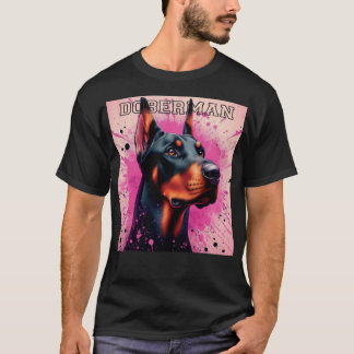 Camiseta Doberman Family