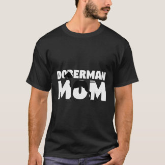 Camiseta Doberman Gift For Dog Mãe 'Doberman Mãe' Engraçado