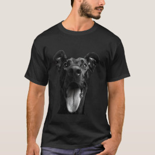 Camiseta Doberman Legal Colando a Língua Para Fora Desafio 