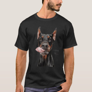 Camiseta Doberman Lover Doberman Pinscher Cachorro Mãe Pai 