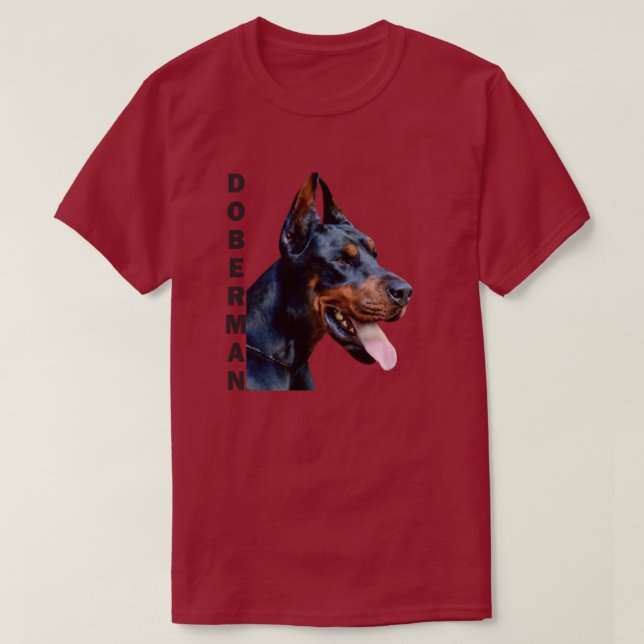 Camiseta Doberman Lovers (Frente do Design)