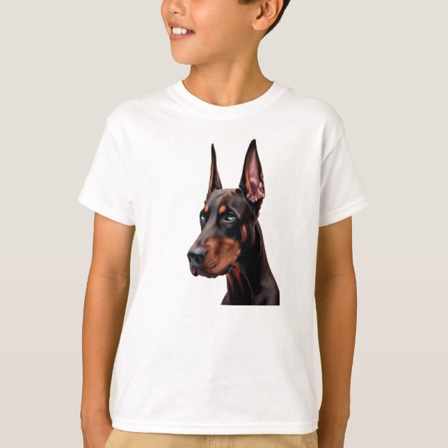 Camiseta Doberman Mãe (Frente)
