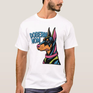 Camiseta Doberman Mãe