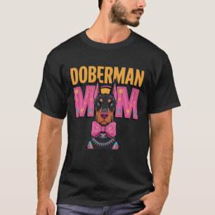 Camiseta Doberman Mãe