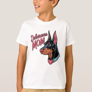 Camiseta Doberman Mãe