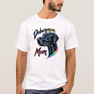 Camiseta Doberman Mãe