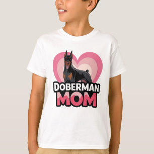 Camiseta Doberman Mãe