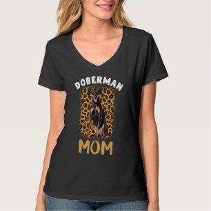 Camiseta Doberman, mãe, dono do cachorro Dobie, Dia de as m